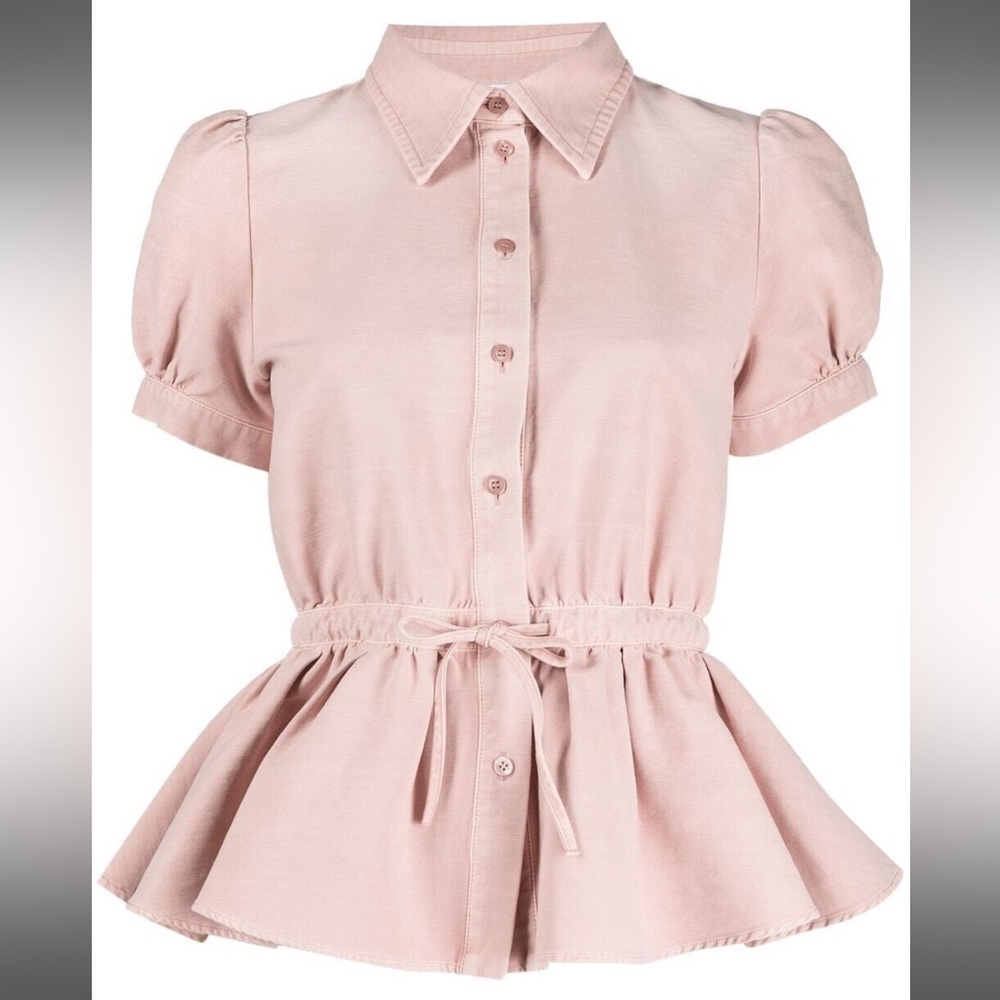 NWOT SEE BY CHLOE Peplum Top